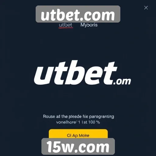 Opções de pagamento disponíveis no utbet.com