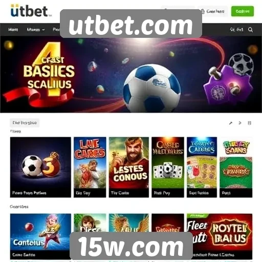 utbet.com oferece variedade de jogos de cassino online